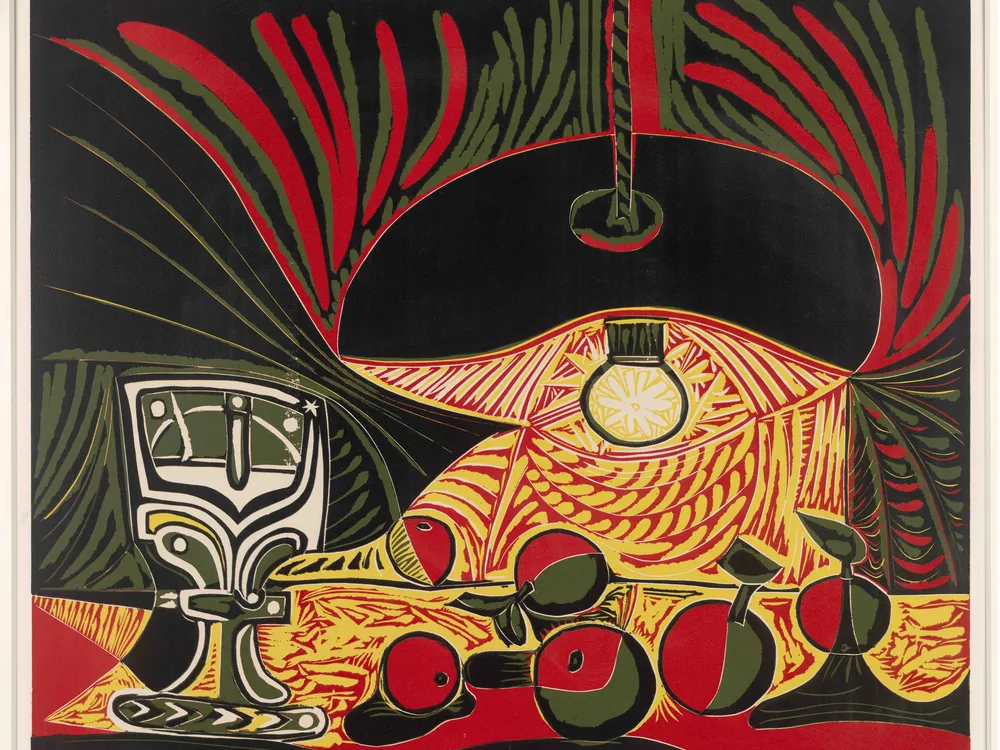 Still Life Under the Lamp
