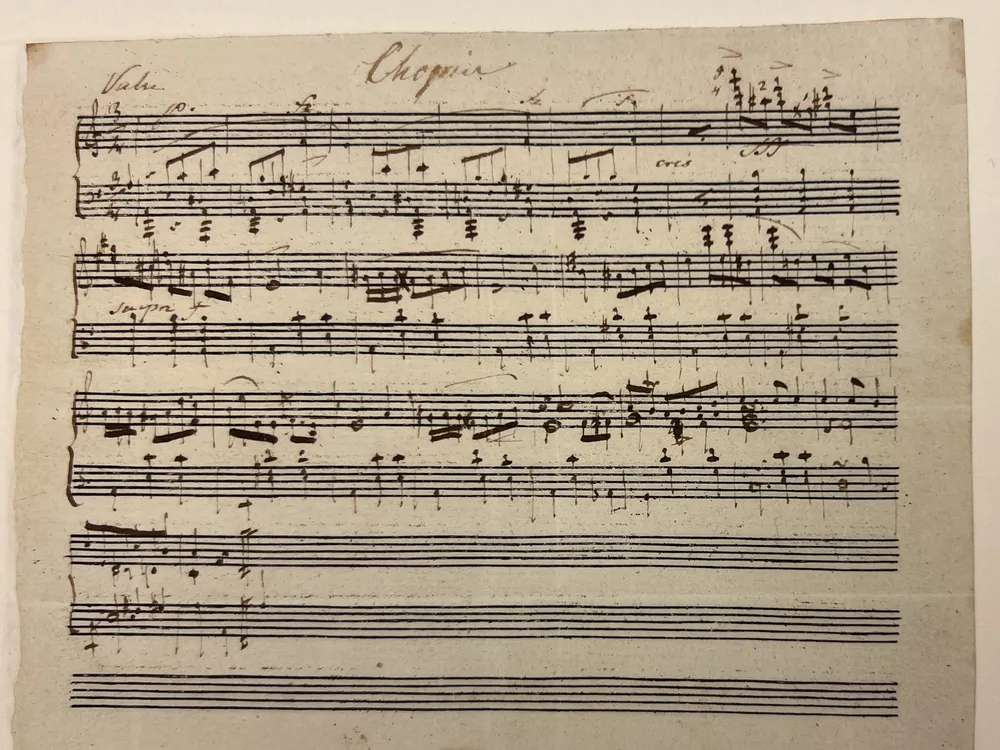 Chopin Manuscript