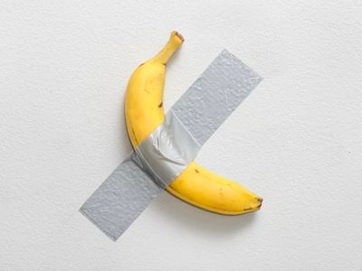 Titled Comedian, the banana sculpture has sparked heated debates about the value of art.