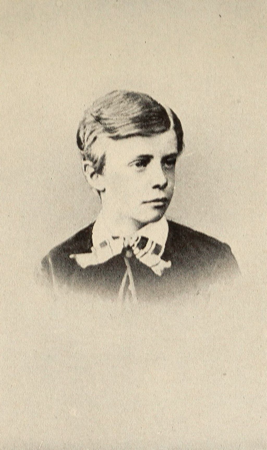 Theodore Roosevelt at age 10